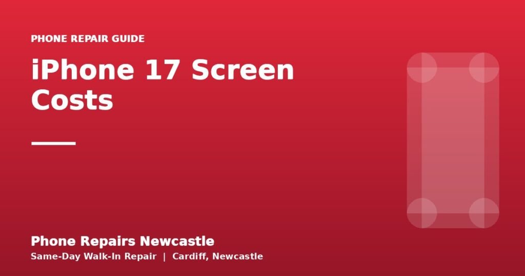 iPhone 17 Screen Costs — Phone Repairs Newcastle