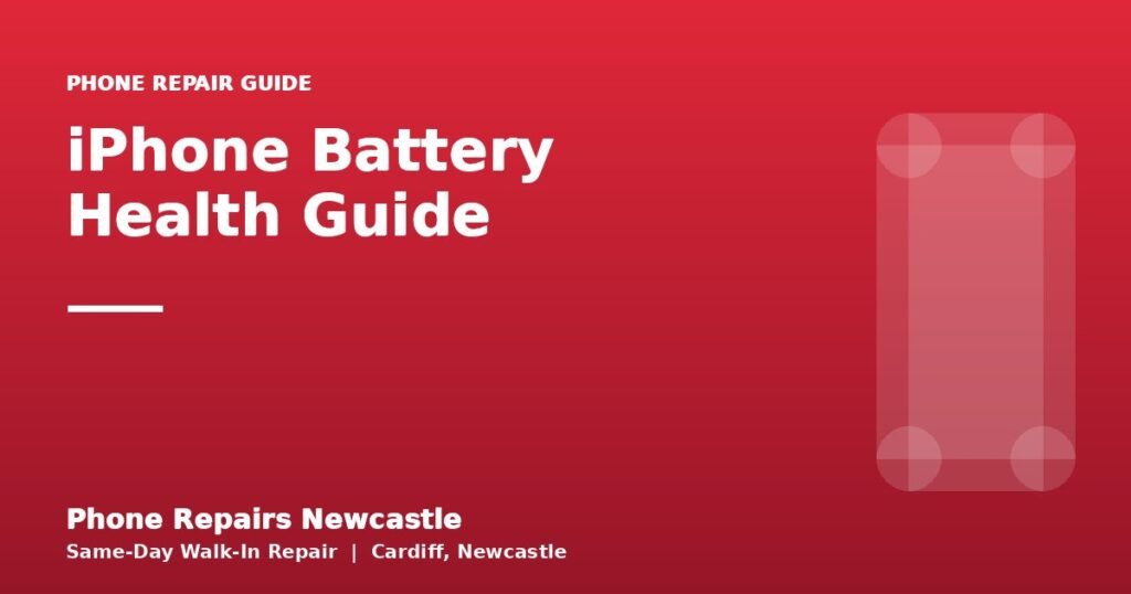 iPhone Battery Health Guide — Phone Repairs Newcastle