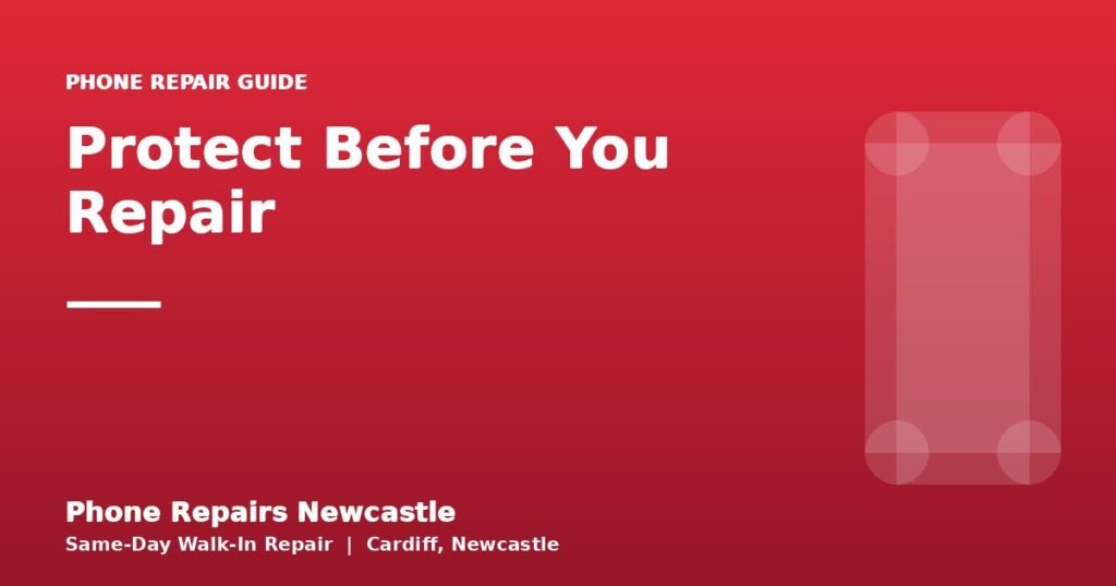 Protect Before You Repair — Phone Repairs Newcastle